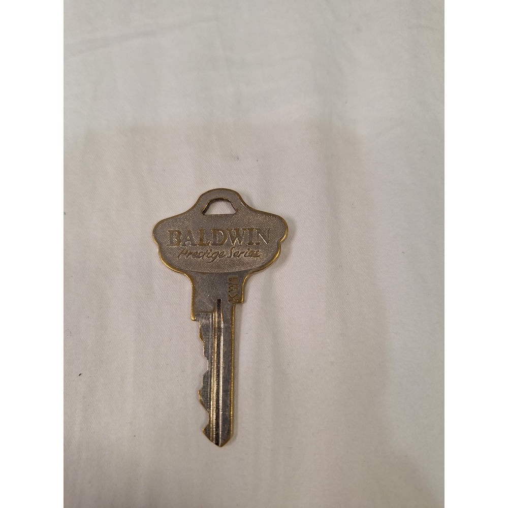 Baldwin Prestige Series SmartKey Compatible KW1 Brass Key Blank 1180